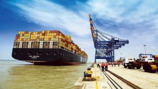 shipping route