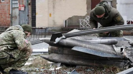 Russian failure to physically assault Kyiv reflects upon its inability to have trained infantry soldiers to undertake this role. (Reuters Image)