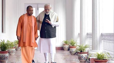 Prime Minister Narendra Modi and CM-elect Yogi Adityanath credited the BJP's win to its development-oriented policies and termed it a stamp of approval to its model of good governance.  Prime Minister Narendra Modi and CM-elect Yogi Adityanath credited the BJP's win to its development-oriented policies and termed it a stamp of approval to its model of good governance.