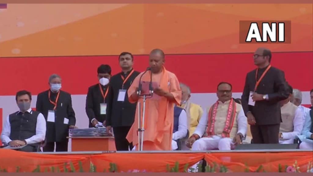 Along with Yogi Adityanath, Keshav Prasad Maurya and Brajesh Pathak took oath as the two deputy chief ministers of the state. 