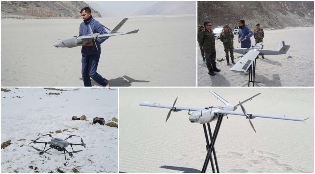 According to the company all the three newly developed Loitering Munitions including Hexacopter, LM1 and LM0, were tested successfully last month in the Nubra Valley area of Ladakh.