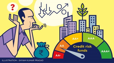 However, this year till February, credit risk category has witnessed an outflow of Rs 585 crore.