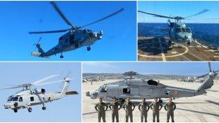 According to the Indian Navy “the aircrew during its training flew extensively from Helicopter Maritime Strike Squadron – 41 (HSM 41). And they have achieved day and night deck landing qualification onboard a US Navy Destroyer.”