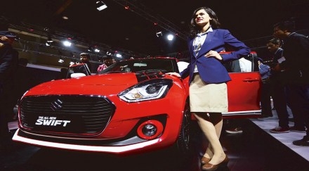 The model mix in domestic market was slightly better sequentially with a lower share of volume from smaller cars such as the Alto.