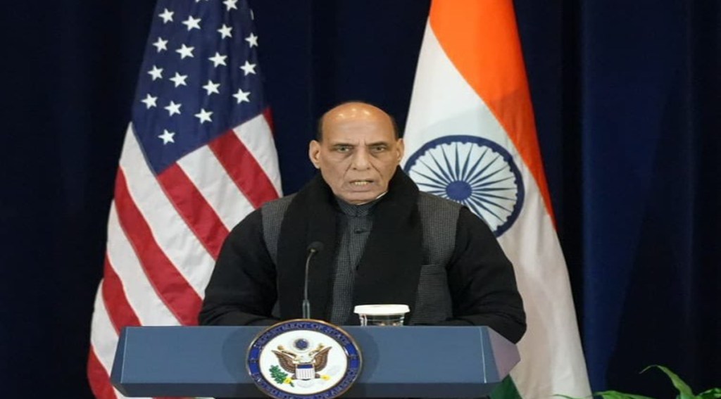 The defence minister was here to attend the India US 2+2 ministerial in Washington DC. Thereafter, he travelled to Hawaii for meetings at IndoPACOM headquarters and then to San Francisco.