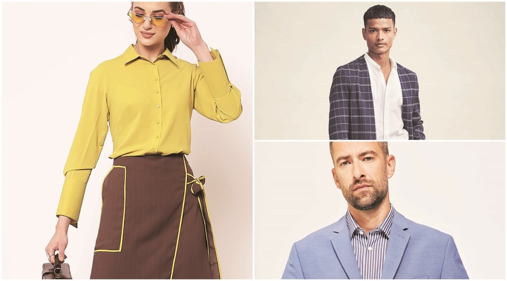 As work from anywhere, home or office has become the new normal for most professionals, comfort-first and functionality without compromising on style is now a prerequisite in work wear.