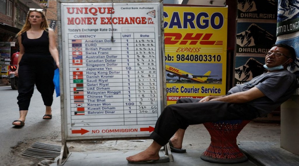 Nepal, wedged between China and India, this month imposed curbs on luxury goods imports to rein in capital outflows. Foreign exchange reserves fell over 18% to $9.6 billion as of mid-March from mid-July - enough for around six months imports.