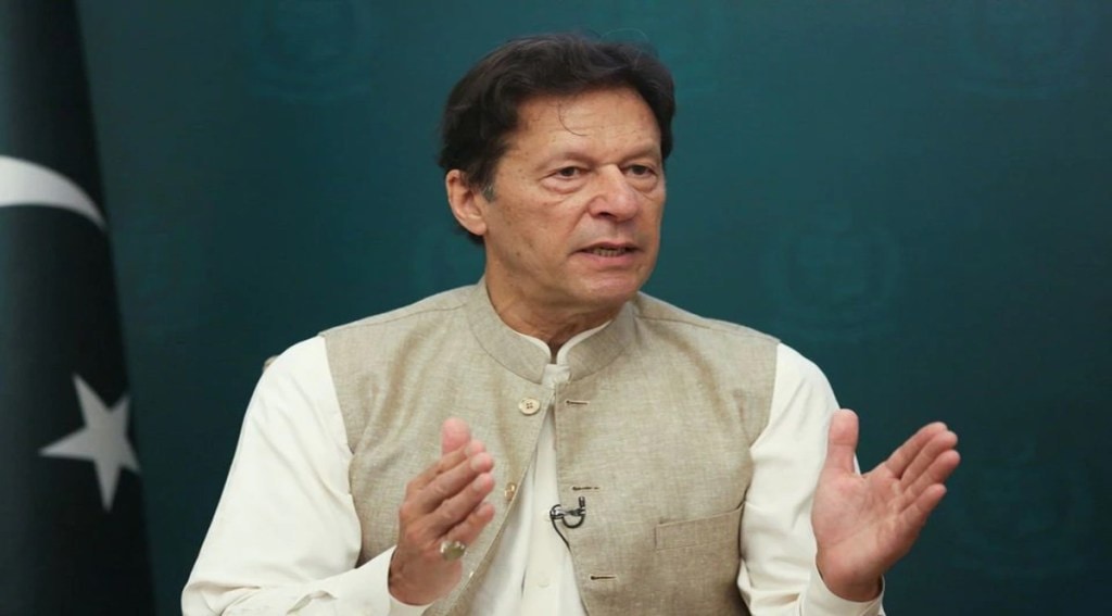 "This is an insult to the 22 crore Pakistani people," Khan asserted, nearly a week after the 69-year-old was succeeded by Sharif, the Leader of the Opposition and President of the Pakistan Muslim League-Nawaz (PML-N). (File image) "This is an insult to the 22 crore Pakistani people," Khan asserted, nearly a week after the 69-year-old was succeeded by Sharif, the Leader of the Opposition and President of the Pakistan Muslim League-Nawaz (PML-N). (File image)