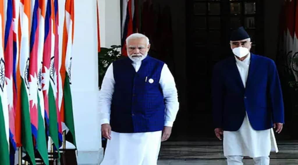 The railway line which was inaugurated today was earlier built by the British and was a narrow gauge line and was used to transport logs from Nepal. This line has been reconstructed under a grant given by the government of India.