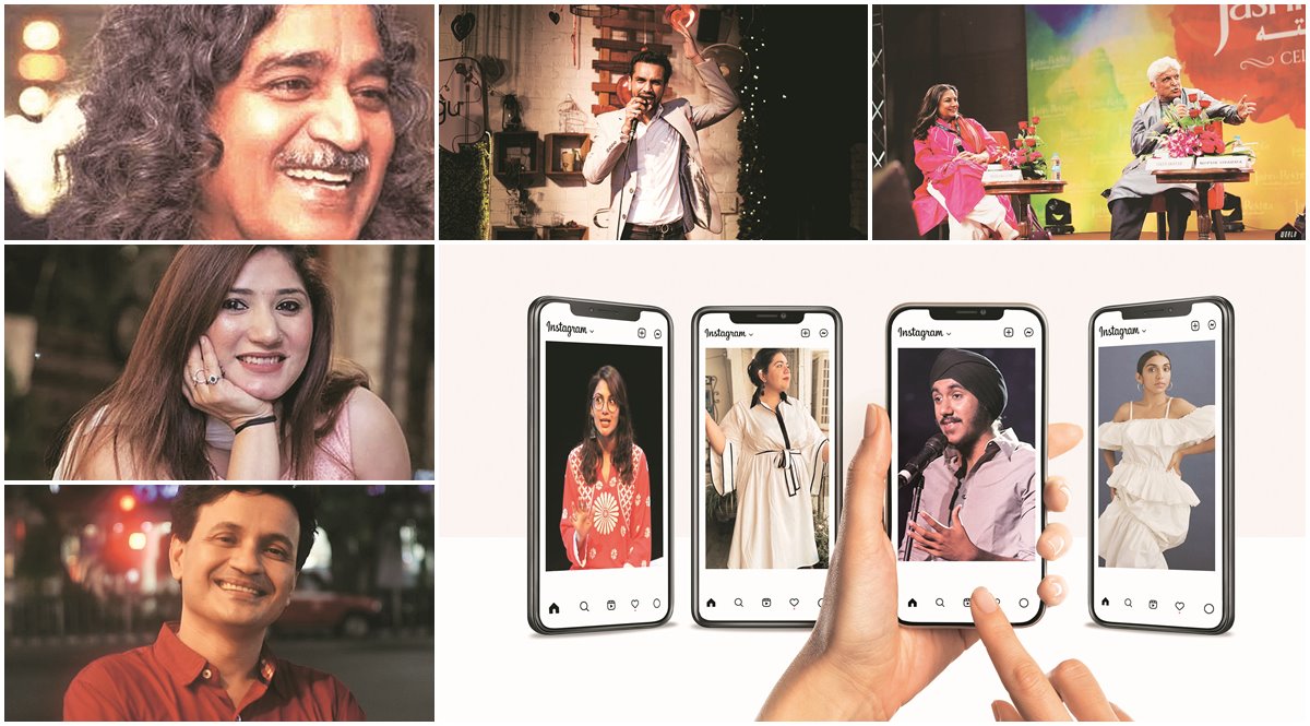 Instagram poetry is no different than an instagram picture caption — short but deep yet dramatic and intense and the connectivity with instagram poetry is instant and deep Captions: Television actor Sriti Jha’s spoken word poetry Confessions of a Romantic Asexual went viral in 2020 as she revealed being asexual and the challenges that come with it