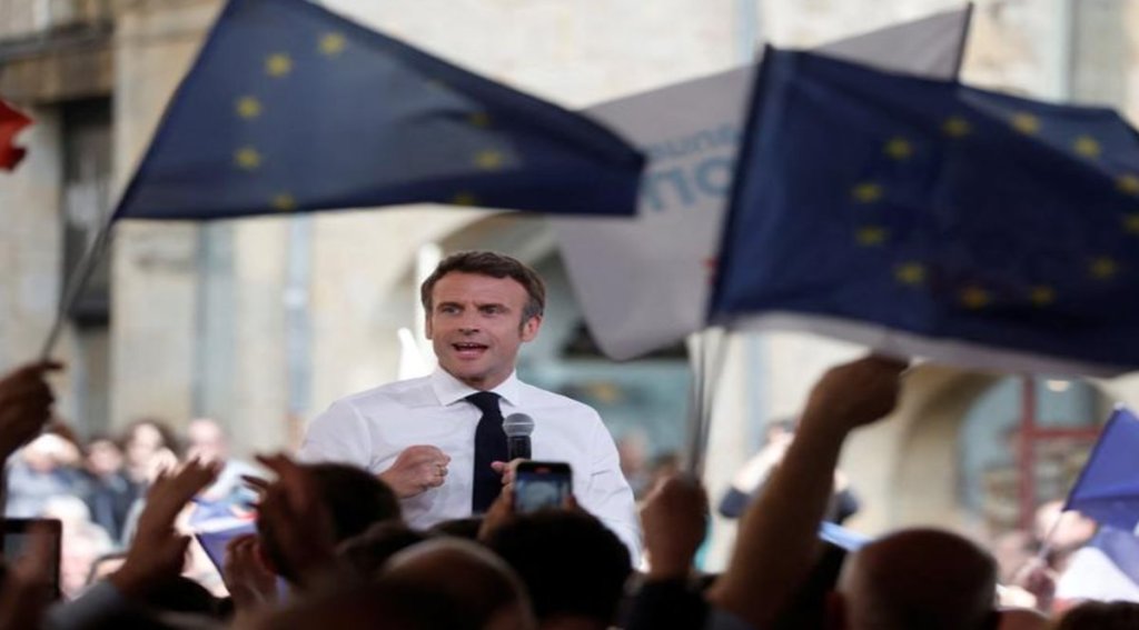 Opinion polls point to Macron as the likely winner but with a much smaller margin than in 2017, when he beat Le Pen with 66.1% of the vote. Opinion polls point to Macron as the likely winner but with a much smaller margin than in 2017, when he beat Le Pen with 66.1% of the vote.