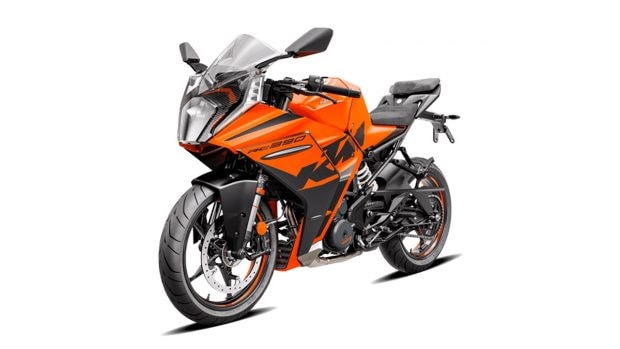 2022 KTM RC 390 Orange