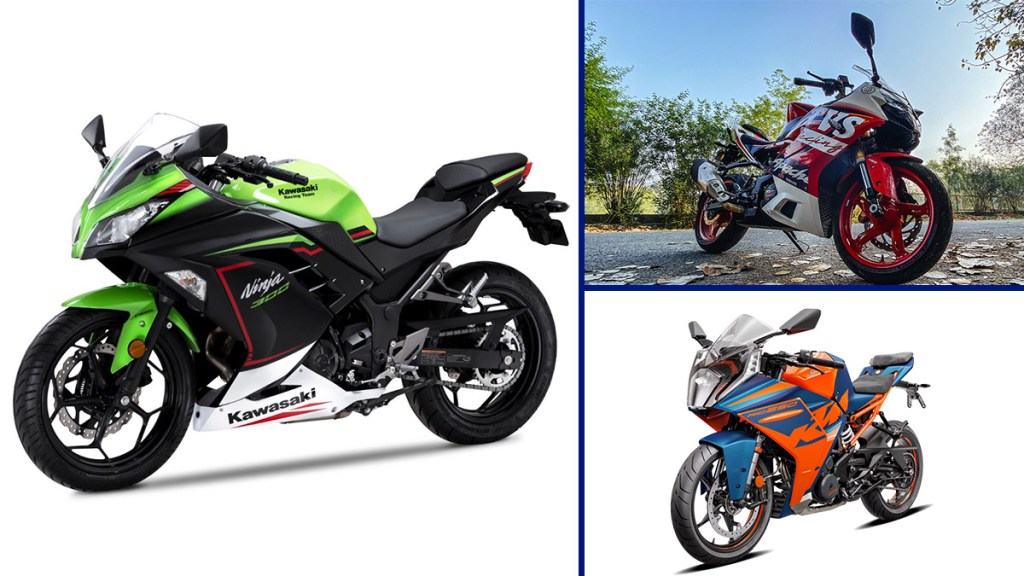 2022 Kawasaki Ninja 300 vs KTM RC 390 vs TVS Apache RR 310 BTO