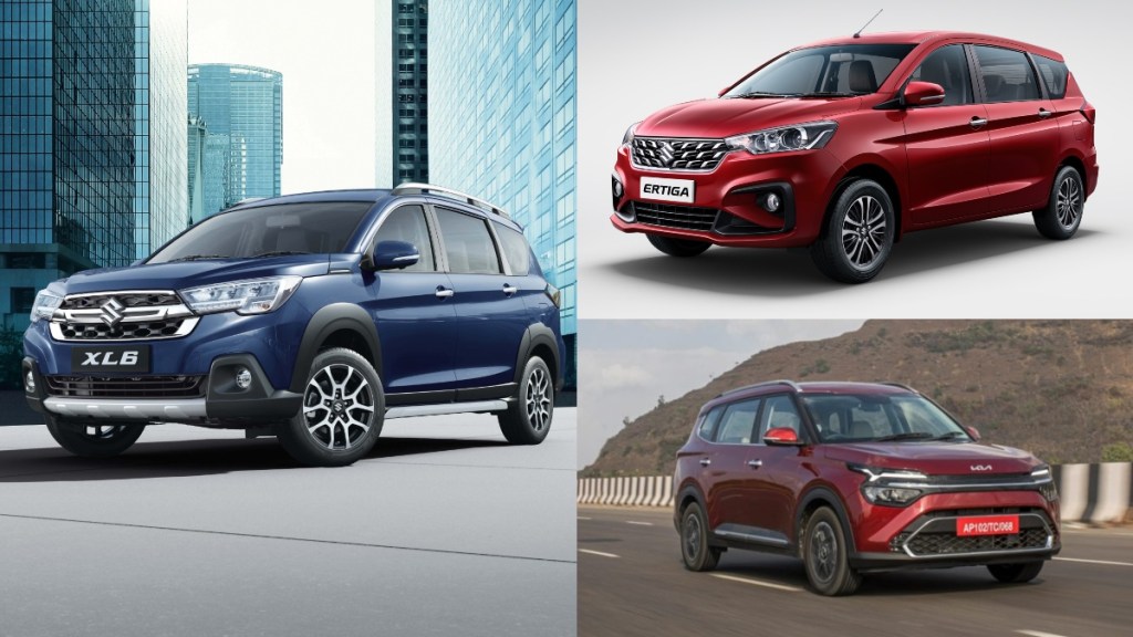2022 Maruti Suzuki XL6 vs Ertiga vs Kia Carens: Price, specs, mileage, comparison