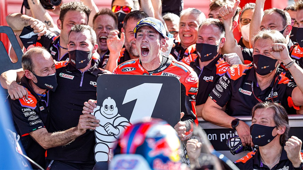 Aleix Espargaro brings Aprilia their first MotoGP victory at Argentina ...