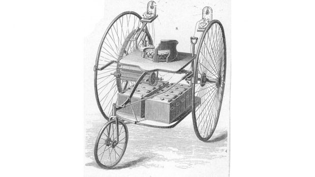 First electric car