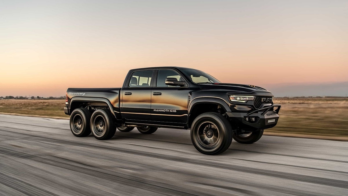 Dodge Ram TRX based 6×6 Hennessey Mammoth rolls off production line - Car  News | The Financial Express