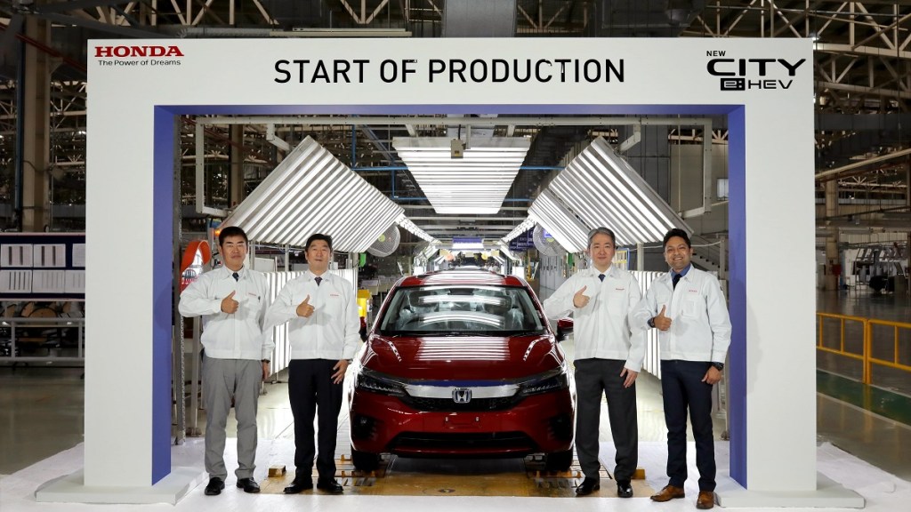 Honda City eHEV Production Begins