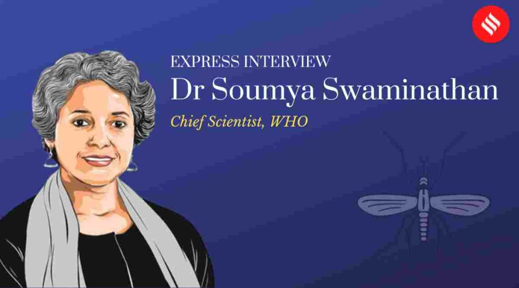 WHO’s chief scientist Dr Soumya Swaminathan