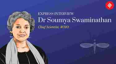 WHO’s chief scientist Dr Soumya Swaminathan