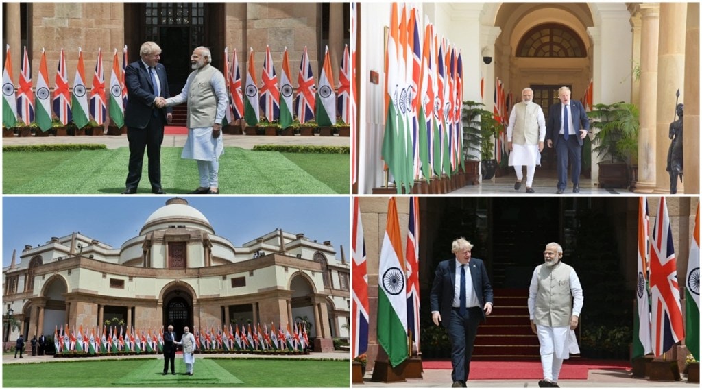 Johnson modi meet