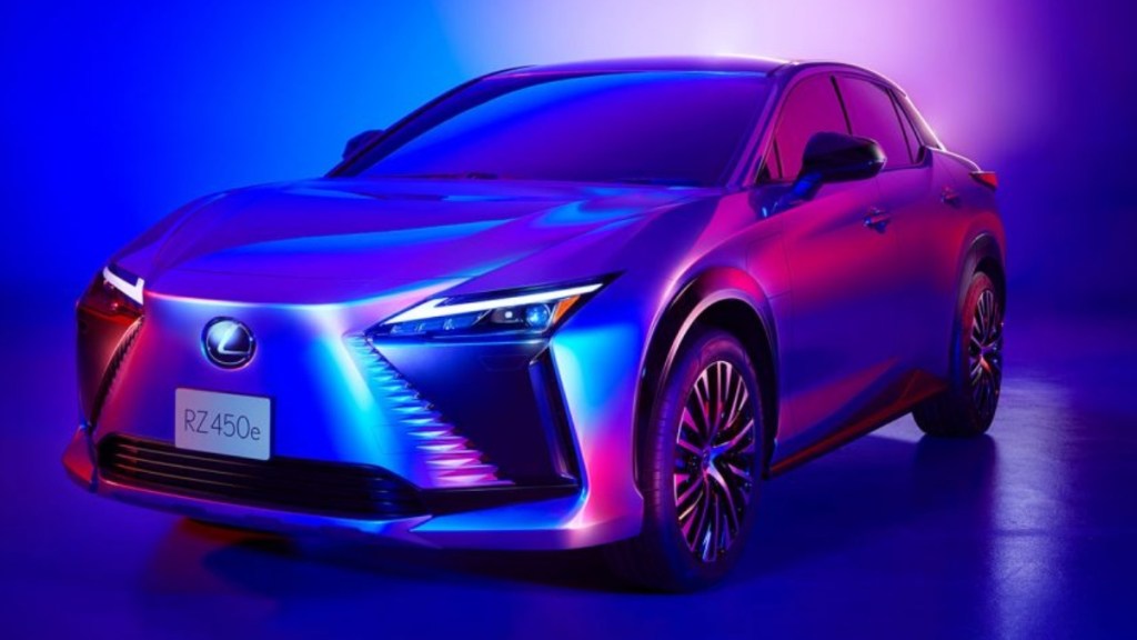 Lexus RZ electric SUV officially teased again: World premiere tomorrow