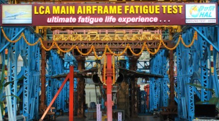 HAL, Main Airframe Fatigue Test, LCA Mk1, Indian Air Force, IAF, Bengaluru