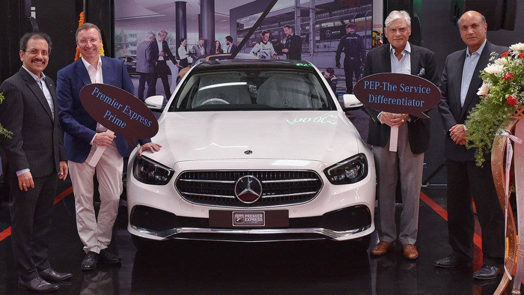 Martin Schwenk at roll out of Premium Express Prime