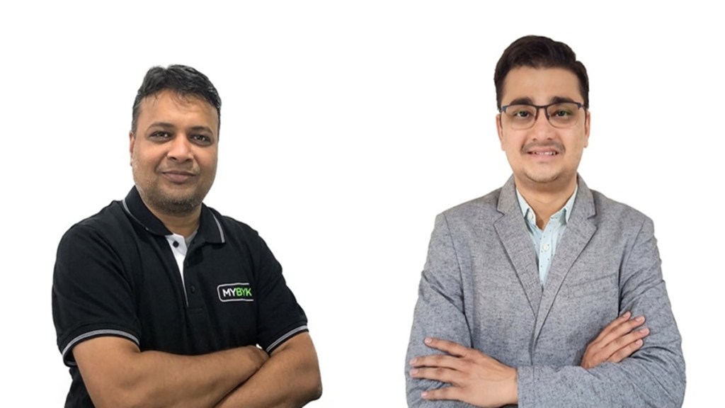 Both Neel and Shreyansh will be instrumental in defining the next phase of MYBYK's evolution as an end-to-end mobility solution across multiple cities in India,” Arjit Soni, founder and CEO, MYBYK, said. Both Neel and Shreyansh will be instrumental in defining the next phase of MYBYK's evolution as an end-to-end mobility solution across multiple cities in India,” Arjit Soni, founder and CEO, MYBYK, said.
