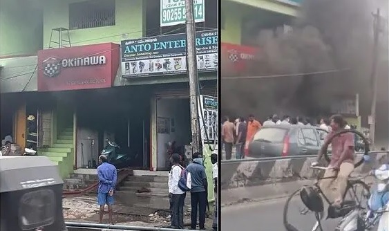 Okinawa dealership burns down to ashes due to ‘short circuit’