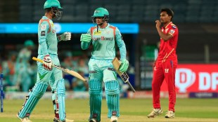 Quinton De Kock and Deepak Hooda Lucknow Super Giants Indian Premier League 2022 Punjab Kings