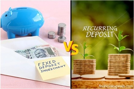 The choice of FD vs. RD solely depends on how much fund is available to you at the investment time. 