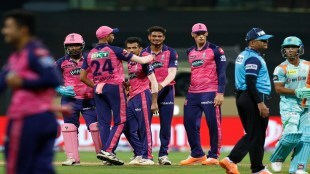Electing to bowl, LSG produced a fine bowling effort before Shimron Hetmyer struck a fluent fifty to help RR post 165 for six. (Twitter/Indian Premier League)