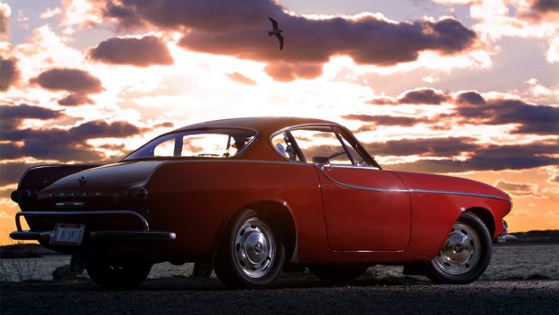 Volvo P1800S rear
