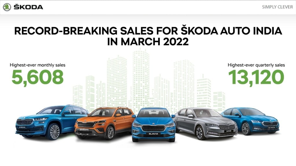 Slavia propels Skoda to its highest-ever monthly sales