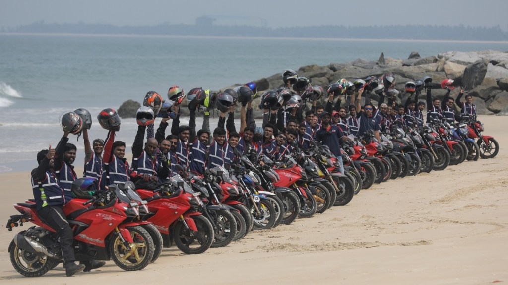 Fourth Edition of TVS AOG South Chapter Ride concludes in Mangalore