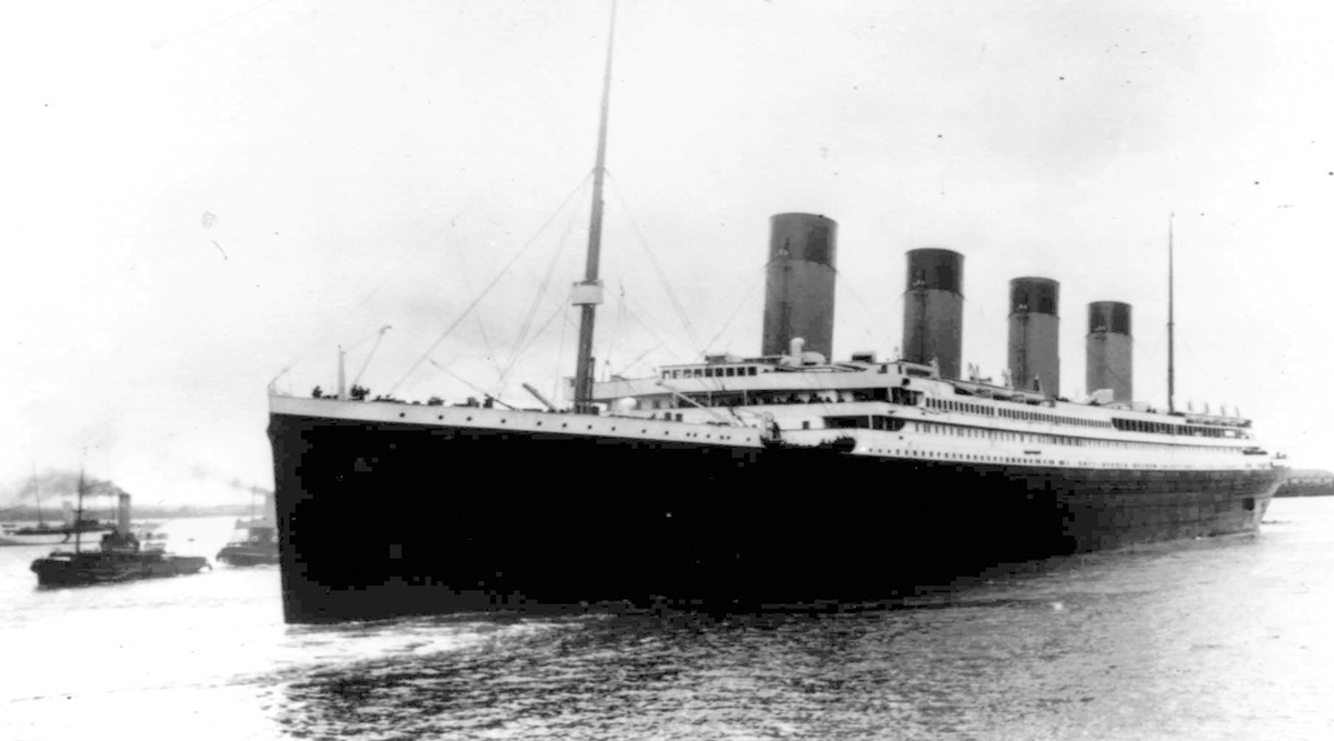 The RMS Titanic was built in Belfast, the largest ocean line of its day. (AP)