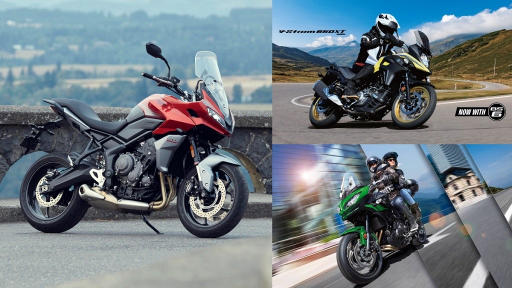 Triumph Tiger Sport 660 vs Kawasaki Versys 650 vs Suzuki V-Strom 650 XT
