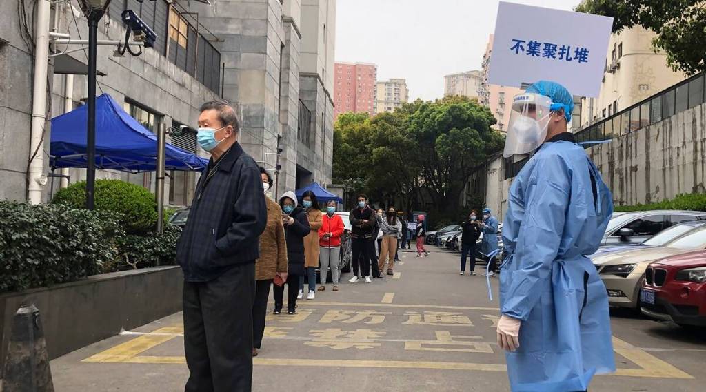 Shanghai's curbs to battle the outbreak have squeezed supplies of food and other essential goods for the city of 26 million