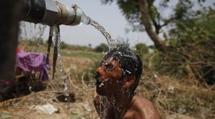 delhi heatwave photo