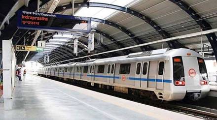 blue line delhi metro