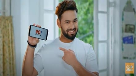 The TVC demonstrates the cricketer's fun and goofy attitude apart from his acting talent.