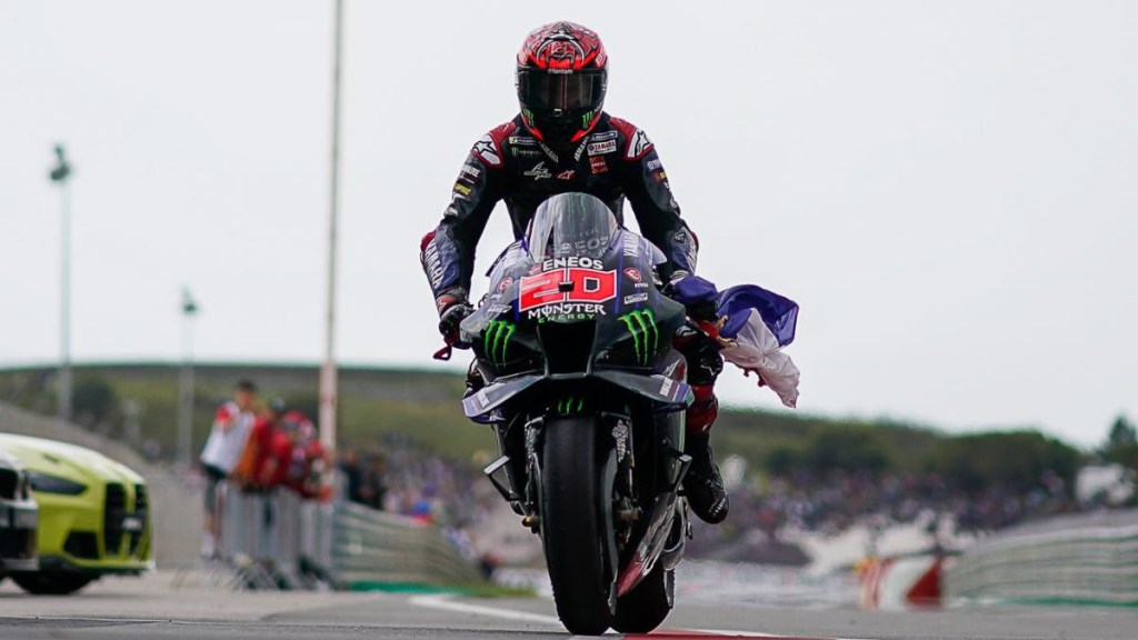 2022 MotoGP: Fabio Quartararo bags win at Portuguese GP