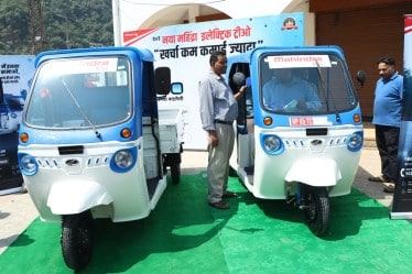 Mahindra Treo 3-Wheeler Range Showcased At Electric Auto Demonstration