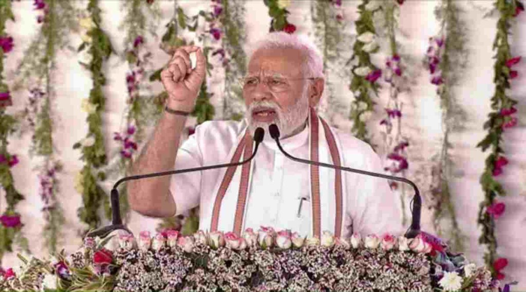 Modi laid the foundation stone of the Rattle and Kwar hydroelectric projects
