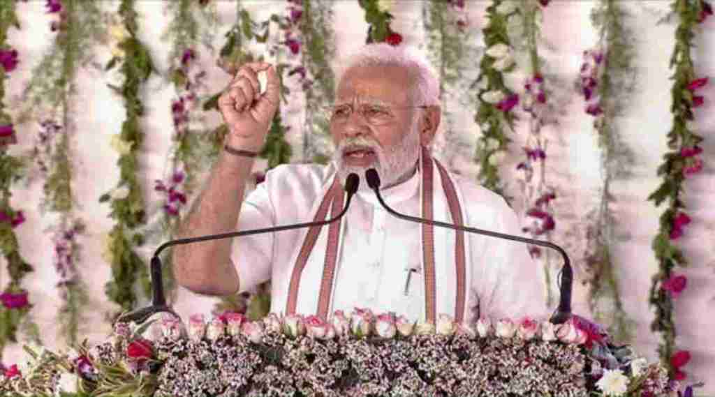Modi laid the foundation stone of the Rattle and Kwar hydroelectric projects