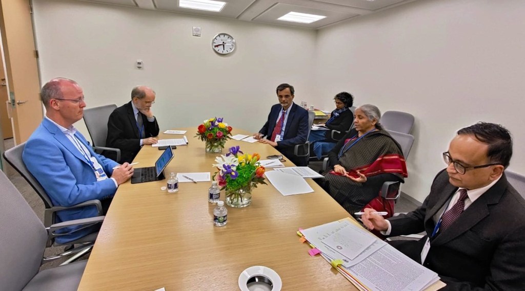 nirmala sitharaman at G20 nirmala sitharaman at G20