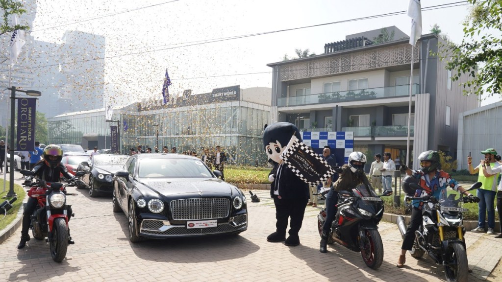Smartworld Developers organise all women supercar rally in Gurugram