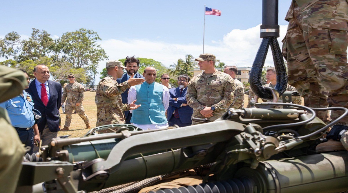 rajnath singh US visit