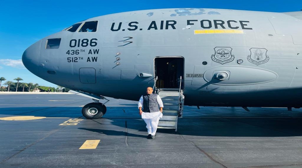 rajnath singh in US
